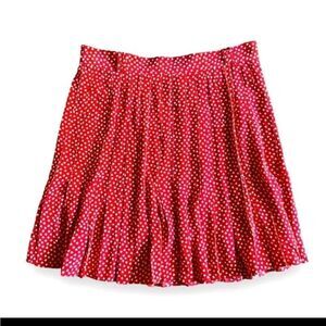 Whistles confetti heart silk pleated skirt 10